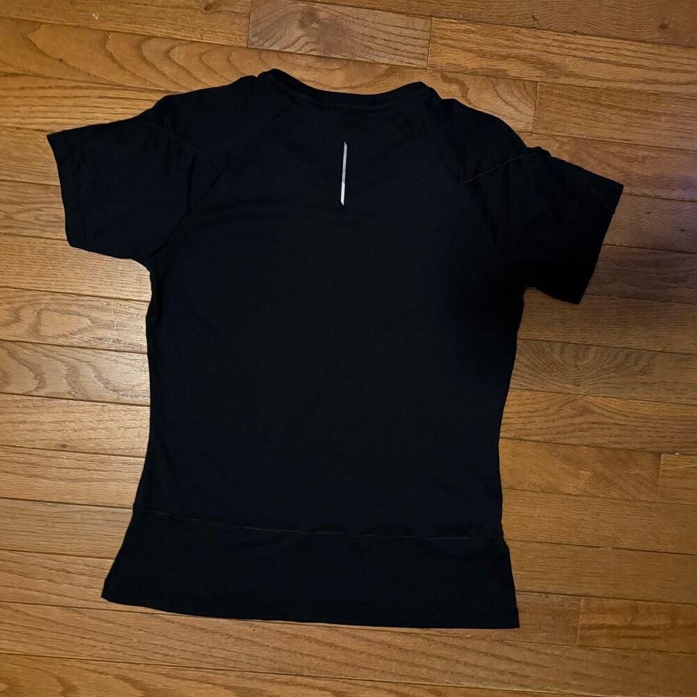 Saloman Womens Black Tee shirt Medium Short Sleeve - Picture 3 of 8